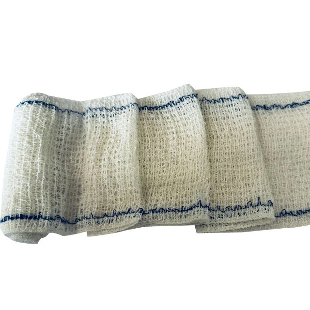 Légáteresztő és puha kreppkötésű gézkötés